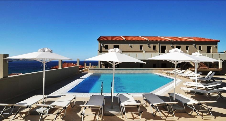 Porto Plaza Hotel Agios Ioannis Kaspaka Extérieur photo